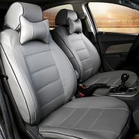 敬平汽车专用定制全包座套海马新s5m3m5福美来普力马海福星四季坐垫套 经典款灰色黑边 平
