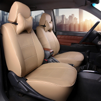 敬平长城风骏5/6座套江铃宝典域虎3五十铃皮卡车专用四季全包汽车座套 经典米 平坐垫