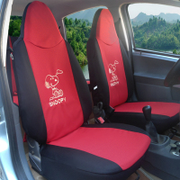 敬平比亚迪f0座套专车专用 F0汽车座套四季全包围布艺坐套 f0座椅套 F0 史努比--黑红色 平坐垫