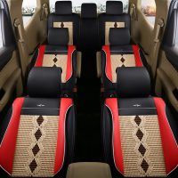 敬平宝骏730五菱宏光S/S1长安凌轩a800专用七座汽车座套四季全包坐垫 七座标准版[神秘黑]坐垫