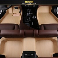 敬平广汽传祺gs4 GS5 gs7 gs8 GS3 ga6 ga4 gm6gm8全包围木纹汽车脚垫 橡木米色脚垫