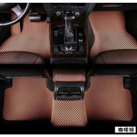 敬平乳胶橡胶脚垫车垫地毯防水防滑无气味汽车装饰专车专用可定制 咖啡色 专车专用橡胶脚垫脚垫