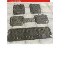 敬平宝骏730五菱宏光S瑞风M5风行CM7通用加厚透明七座连体pvc汽车脚垫 七座中排分体(茶黑色)脚垫