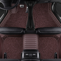 2020款雷克萨斯ES200 RX300 UX260h NX200 RX270真皮全包汽车脚垫 双层款—咖啡色