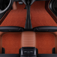 2020款雷克萨斯ES200 RX300 UX260h NX200 RX270真皮全包汽车脚垫 双层款—时尚棕色