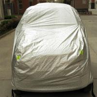 敬平加厚全封闭三轮车电动摩托四轮车老年代步车衣车罩防雨防晒遮阳罩 铝膜四轮车衣侧拉链+礼品 3XL