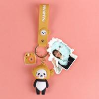 敬平照片定制情侣diy钥匙扣链一对可爱个性创意定做头像汽车背包挂件 单人303+鲷鱼烧熊车用钥匙扣汽车钥匙扣