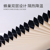 敬平双层汽车防晒隔热遮阳挡遮光帘遮阳帘遮阳板自动伸缩挡风挡阳板 ★蜂巢双层中空隔热效果更好★(此项勿拍)
