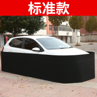 敬平汽车防鼠罩网围栏护栏正品车用防鼠驱鼠车衣防发动机舱进老鼠 12米普通款[高80CM]送车衣