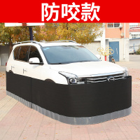 敬平汽车防鼠罩网围栏护栏正品车用防鼠驱鼠车衣防发动机舱进老鼠 12米防咬款[高80CM]送车衣