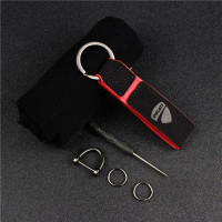 汽车钥匙扣挂件锁匙链哈雷川崎雅马哈铃木摩托机车钥匙圈个性创意 杜卡迪红色 其他颜色留言