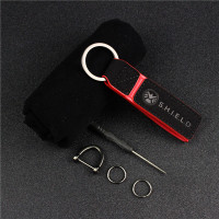 汽车钥匙扣挂件锁匙链哈雷川崎雅马哈铃木摩托机车钥匙圈个性创意 神盾局红色 其他颜色留言