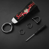 敬平汽车钥匙链个性创意男ins网红抖音同款女礼品机车钥匙扣 皮革款小悟空车用钥匙扣汽车钥匙扣