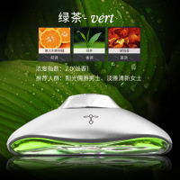 敬平途雅车载香水汽车香水座车内饰品摆件用品香薰淡香男女士 卡玛洛绿茶香型(合金锻造)-清新茶香 平挂摆件