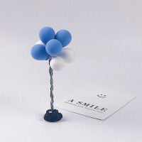 敬平网红车载摆件ins风 女汽车装饰抖音款内饰车内饰品创意车饰女 海军蓝挂摆件