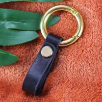 敬平汽车皮车用创意不伤车遥控钥匙扣个性男士圈安防丢男挂件女 金环黑带车用钥匙扣汽车钥匙扣