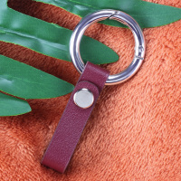 敬平汽车皮车用创意不伤车遥控钥匙扣个性男士圈安防丢男挂件女 银环紫带车用钥匙扣汽车钥匙扣