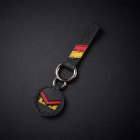 敬平皮钥匙扣男士个性高端创意女可爱汽车挂件圆环宝马奥迪大众本田 黑色+皮带扣车用钥匙扣汽车钥匙扣