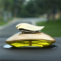 敬平汽车香薰车载香水座式香气淡香车内饰品摆件车上车用清新剂 魅惑[金色柠檬]淡香 平挂摆件