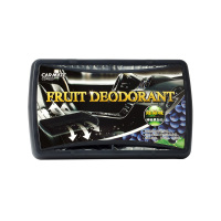 敬平日本carmate车载香水固体香膏汽车香薰车用香盒车内香氛摆件 [神秘黑加仑-浓香]-果味香膏 平挂摆件