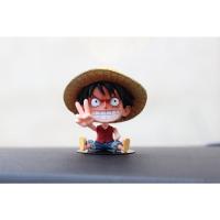敬平动漫创意个性手办索隆乔巴路飞索隆公仔汽车载摆件模型礼物 G路飞 平挂摆件