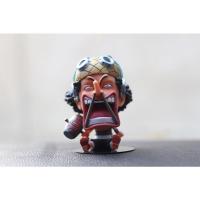 敬平动漫创意个性手办索隆乔巴路飞索隆公仔汽车载摆件模型礼物 G乌索普 平挂摆件