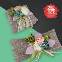 敬平汽车香包新车车载竹炭包车内摆件活性炭除甲醛除异味装饰用品碳包 方形+长方形(灰色) 平挂摆件