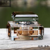 敬平汽车香水座式车用车载香水创意车内香薰饰品水晶摆件古龙淡香 战将(茶) 平挂摆件