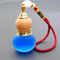 敬平护驹 汽车用品香水挂件 车载香水座 车用挂式精油 葫芦摆件 蓝色海洋香 平挂摆件