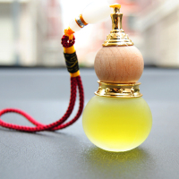 敬平护驹 汽车用品香水挂件 车载香水座 车用挂式精油 葫芦摆件 黄色柠檬香 平挂摆件