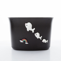 敬平车载垃圾桶创意多功能可爱车内卡通汽车雨伞收纳置物盒挂式垃圾袋 海豚垃圾桶[送50条垃圾袋] 平