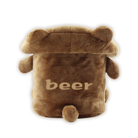 敬平可爱车载垃圾桶车挂式卡通汽车内用车上创意前后排垃圾袋垃圾分类 ZC080椅背立体垃圾桶(棕eer熊) 平