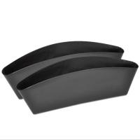 敬平[收纳]汽车座椅夹缝盒车载垃圾桶车内手机置物架储物箱 黑色普通款1个装 平