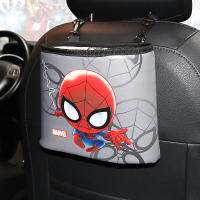 敬平漫威 车载垃圾桶汽车内用 车内后排迷你车上专用创意悬挂小垃圾袋 蜘蛛侠 ▏可做垃圾桶和椅背收纳 平