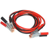 敬平汽车电瓶夹子鳄鱼夹子纯铜搭火线夹子加厚电瓶连接线夹子强力大号 25平方2m纯铜电线一套 平电瓶线