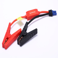 敬平应急启动电源夹子搭火线电瓶连接线汽车载搭充电宝打火搭电线 升级加粗普通电瓶夹(500A)[不含电源] 平电瓶线