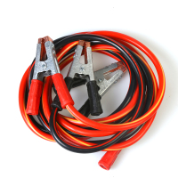 敬平汽车电瓶连接线汽车搭车线汽车电瓶搭火线纯铜线夹汽车加粗打火线 1000A4米铜包铝线 平电瓶线