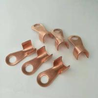 敬平汽车电瓶线接头 纯铜线尾 全铜接头 铜线鼻子马达线 充电夹子接头 300A线接头20只 平