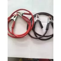 敬平汽车电瓶线搭火线电瓶连接线电瓶搭铁线汽车搭线过江龙汽车打火线 三米带夹子 两条 平