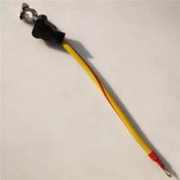 敬平纯铜电瓶搭铁线负极柱连接线汽货车农用车蓄电池闸刀电源总开关线 1根装40cm 紫铜搭铁线 平电瓶线