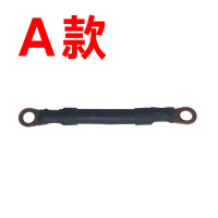 敬平50方纯铜加粗汽车货车改装电瓶并连连接线 电动汽车蓄电池串联线 A款50公分一根 平电瓶线