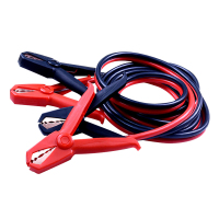 敬平汽车电瓶搭火线打铁线纯铜鳄鱼夹应急启动电源过江龙对火线 电池连接线 3.5M 6766ML 平电瓶线