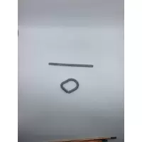 敬平汽车电瓶接头焊接碳棒蓄电池桩头接线桩模具电瓶柱维修电瓶线焊枪 铅棒2根99.994%可随意折弯 平
