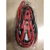 敬平汽车电瓶达火线加粗纯铜链接线搭火线救援应急启动电源车载车用 2.5米1000A〔包夹款〕 平电瓶线