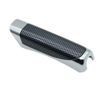 敬平老帕萨特B5手刹套档位套领驭骊威伊兰特手刹装饰拉柄盖排挡套改装 碳纤黑色 平排档/手刹套换挡手刹套