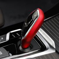敬平新款宝马新5系X3排挡套TPU碳纤维纹路内饰改装档把保护套壳专用 新X3X4/新5系/6系GT/7系挡把排换挡手刹套