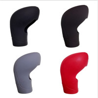 敬平专用保时捷卡宴 硅胶排挡套档位套 挡把杆保护套内饰改装用品配件 红色 平排档/手刹套换挡手刹套