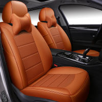 敬平皮汽车座套包座椅套定做专用别克英朗雷凌CRV四季通用坐垫套 经典款-卡宴黄 平