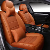 敬平皮汽车座套包座椅套定做专用别克英朗雷凌CRV四季通用坐垫套 豪华款-卡宴黄 平