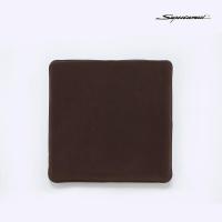 敬平进口翻毛皮Alcantara多功能坐垫高端汽车特斯拉奥迪家用四季通用 6833 CHESTNUT 咖